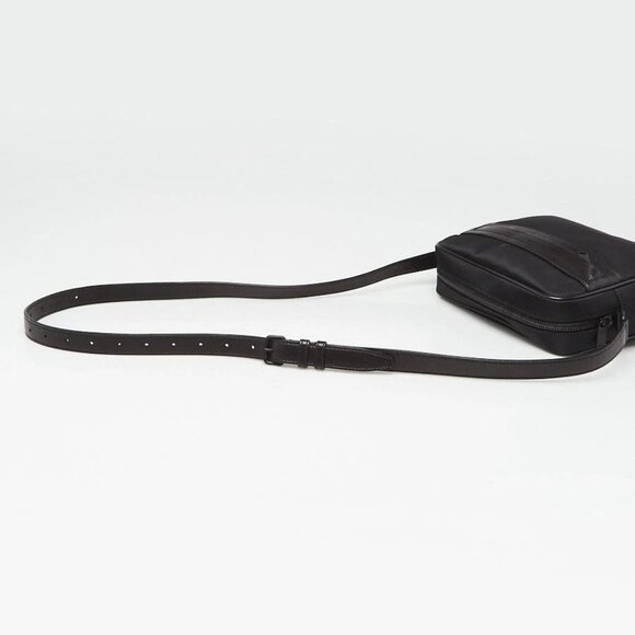 Yves Saint Laurent Black Nylon/Leather Small Camp Camera Crossbody Bag - Picture 4 of 10